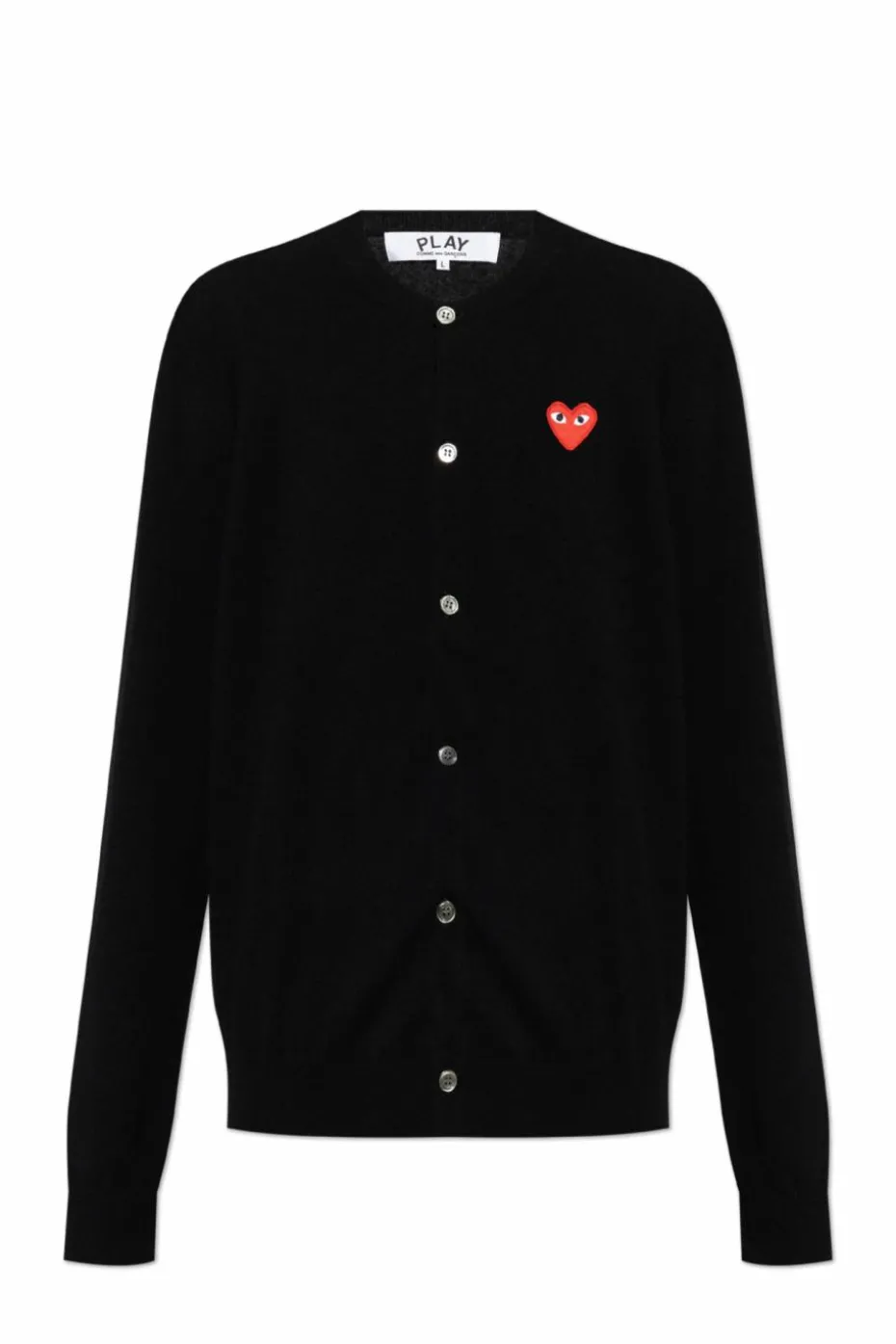 Comme des Garçons Play BLACK Buttoned cardigan