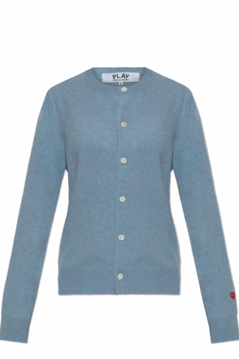 Comme des Garçons Play BLUE Wool Cardigan