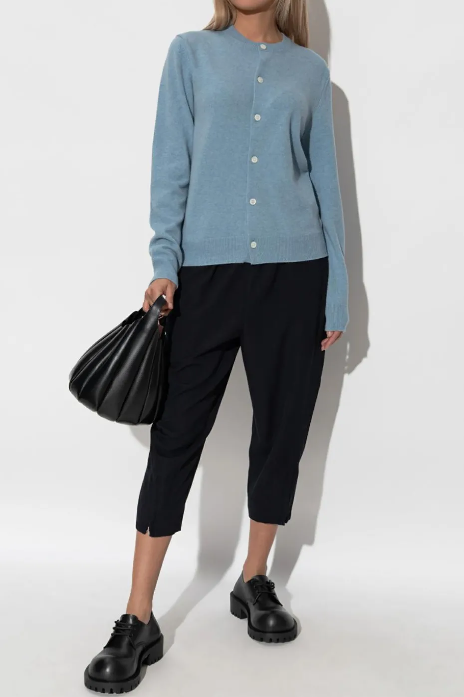 Comme des Garçons Play BLUE Wool Cardigan