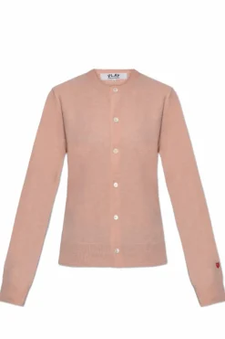Comme des Garçons Play PINK Wool Cardigan