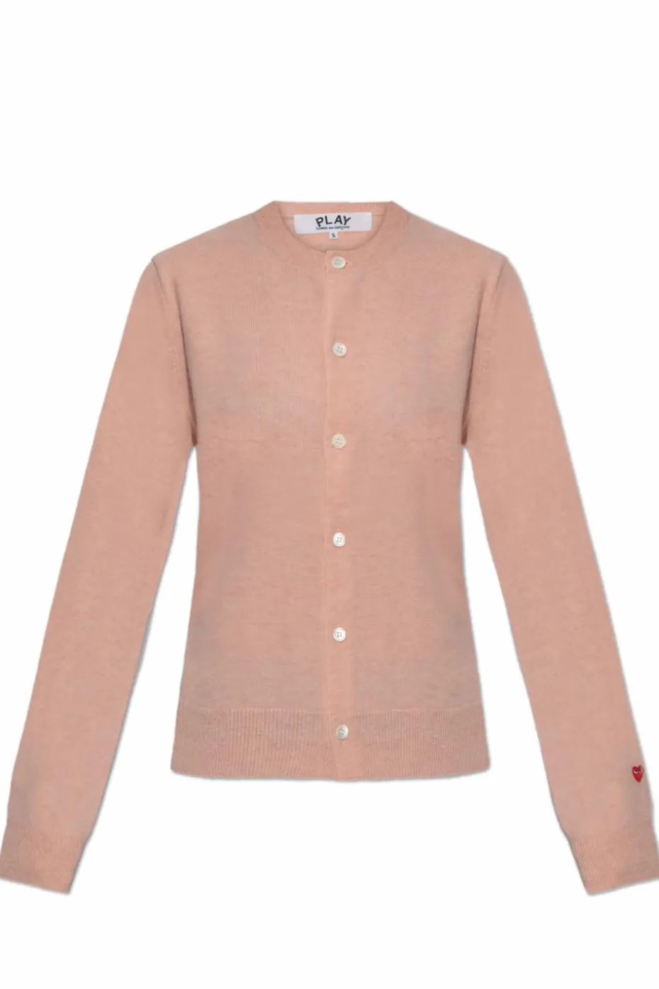 Comme des Garçons Play PINK Wool Cardigan