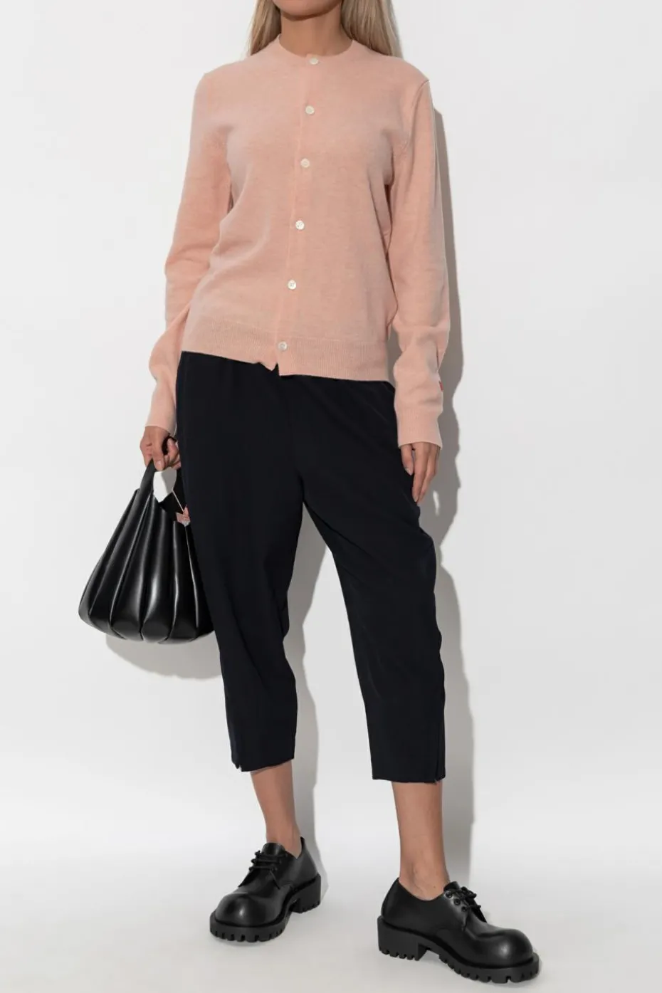 Comme des Garçons Play PINK Wool Cardigan