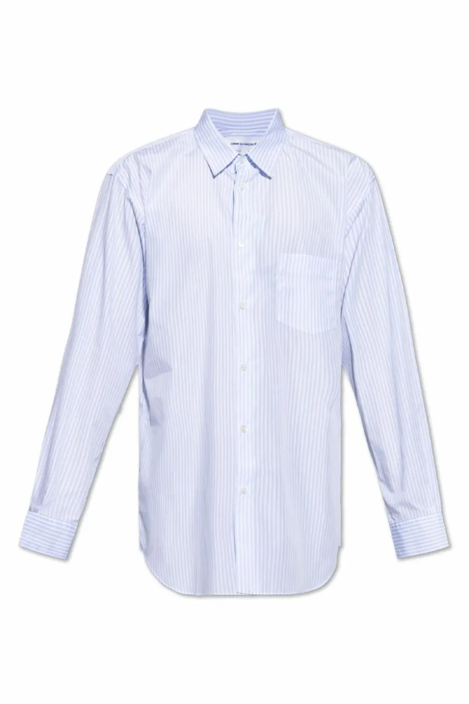 Comme des Garçons Shirt BLUE Shirt with stripe pattern