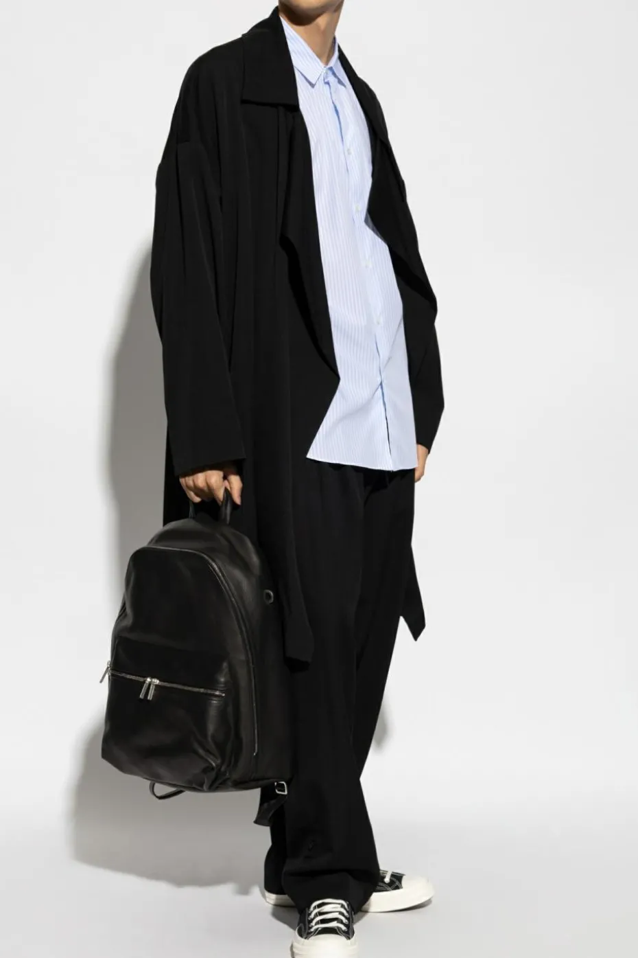 Comme des Garçons Shirt BLUE Shirt with stripe pattern