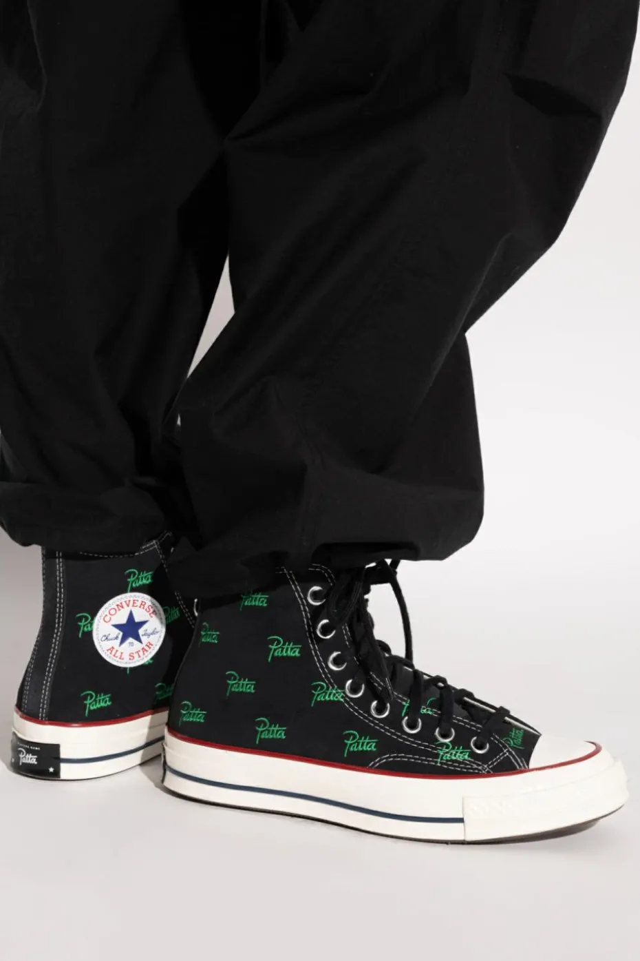 Converse BLACK Converse x Patta