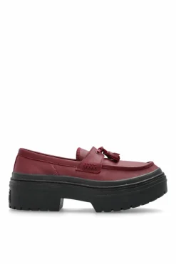 Converse BURGUNDY Shoes A14708C type loafers