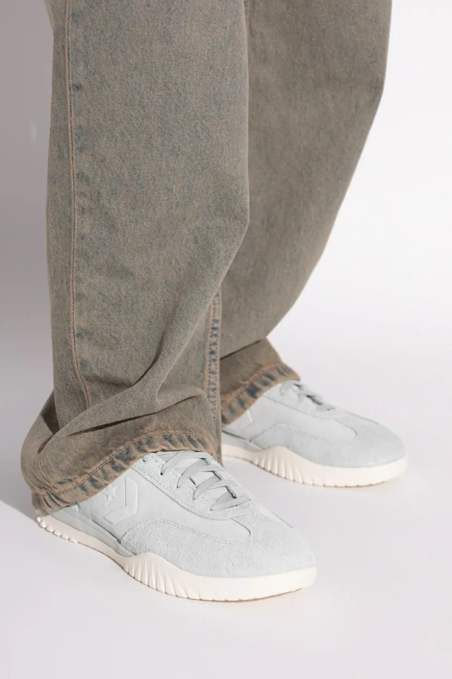 Converse GREY Sports shoes "Run Star Trainer OX"