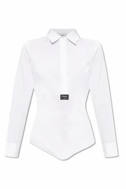 Coperni WHITE Long-sleeve bodysuit