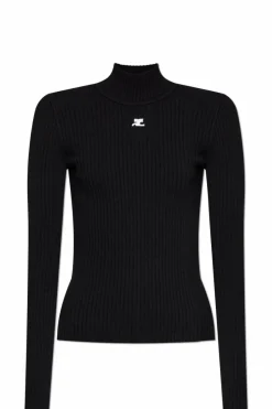 Courrèges BLACK Golf with logo