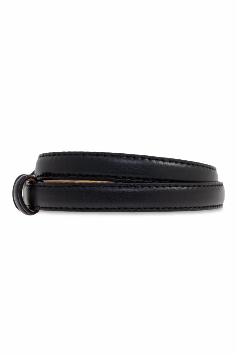 Courrèges BLACK Leather belt