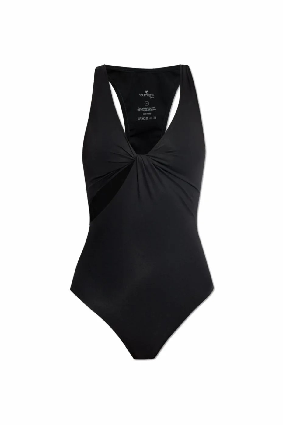 Courrèges BLACK One-piece swimsuit