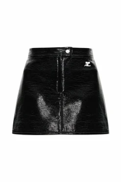 Courrèges BLACK Short skirt