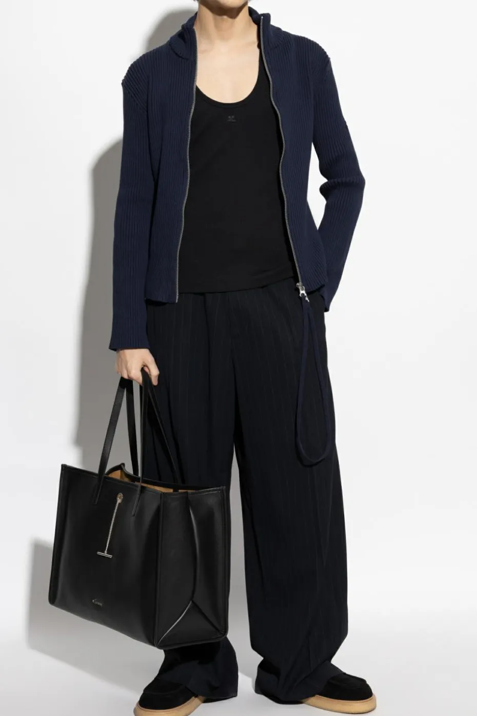 Courrèges BLACK Sleeveless Top