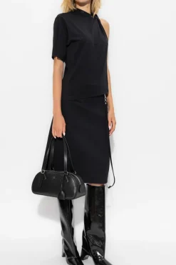 Courrèges BLACK Top with z logo