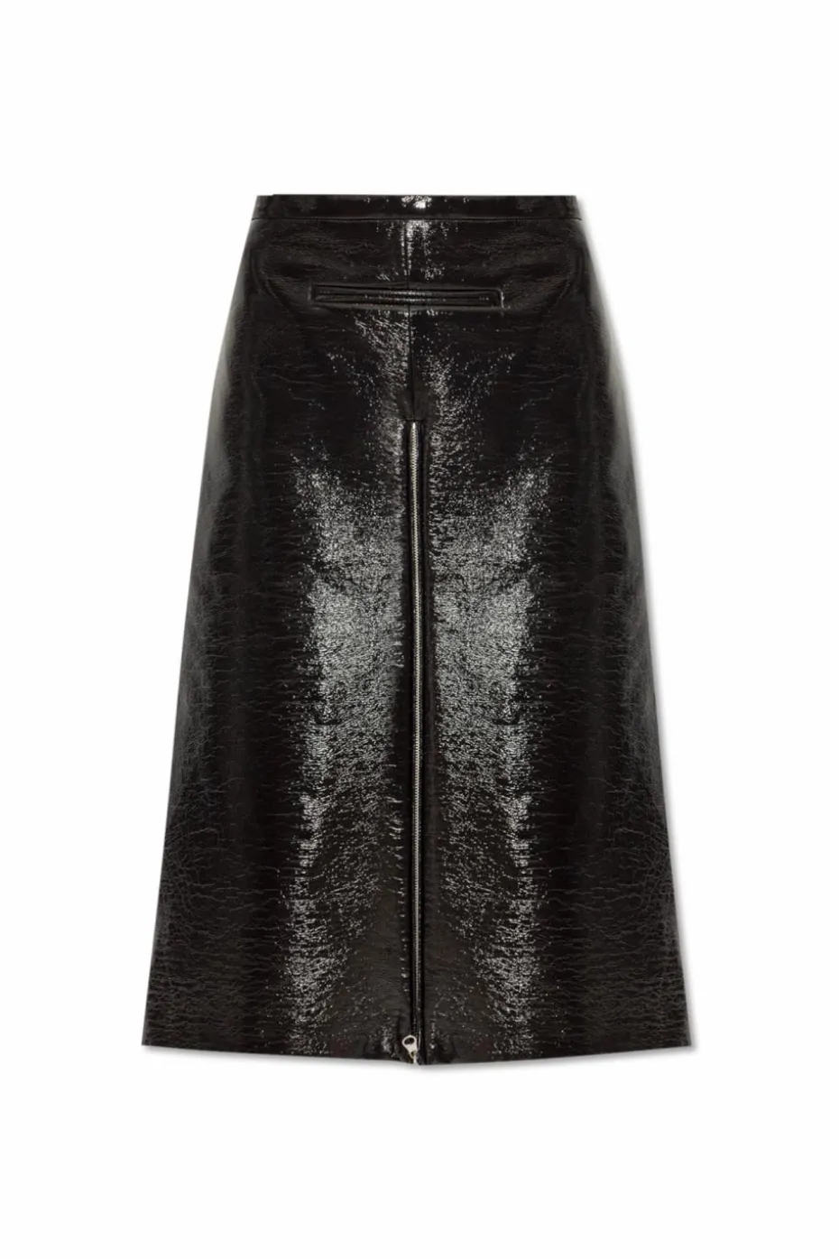 Courrèges BLACK Vinyl skirt