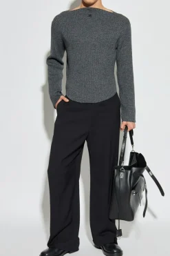 Courrèges GREY Wool sweater