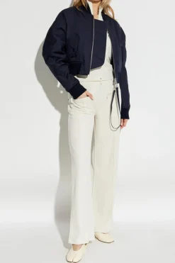 Courrèges NAVY BLUE Bomber jacket
