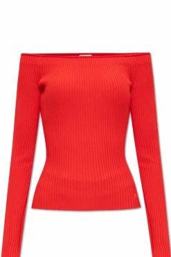 Courrèges RED Ribbed top