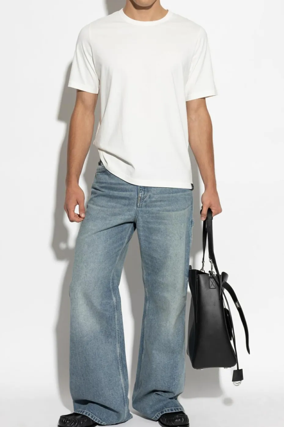 Courrèges WHITE T-shirt with logo