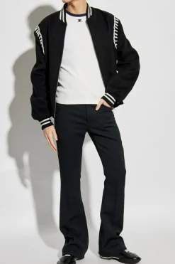 Courrèges WHITE T-shirt with logo