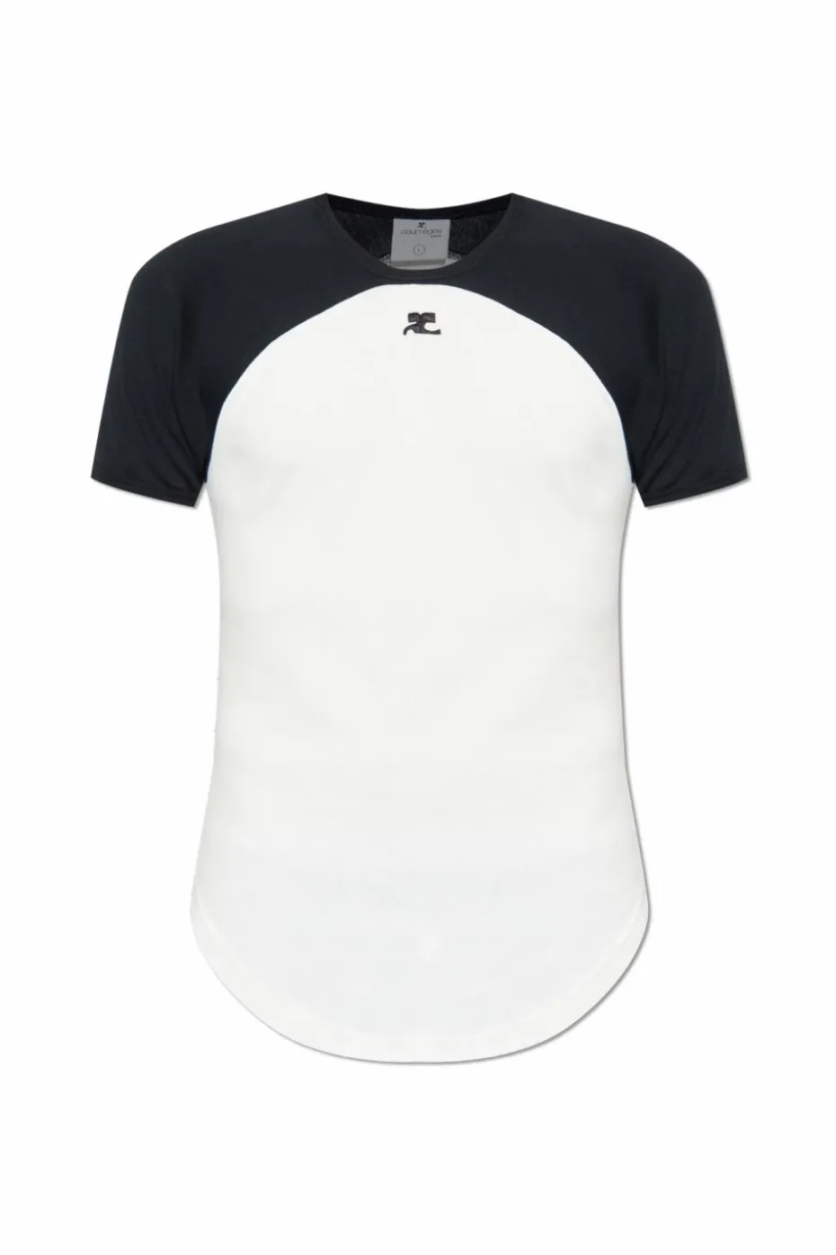 Courrèges WHITE T-shirt with logo