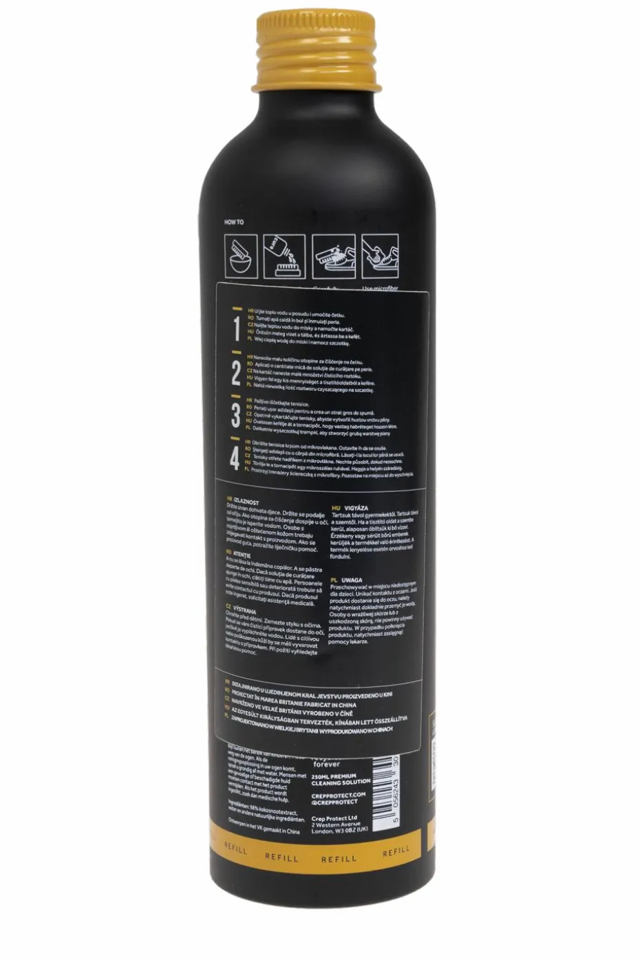 Crep Protect BLACK Shoe cleaning product