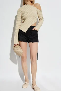 Cult Gaia BLACK Shorts Shelley