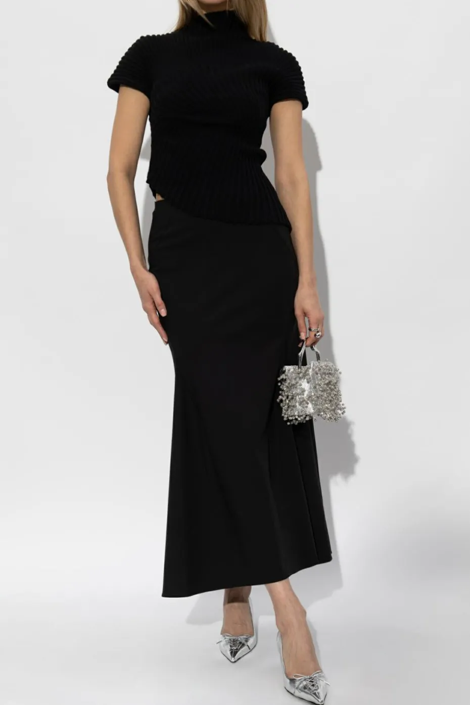 Cult Gaia BLACK Skirt Emilea