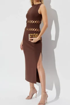 Cult Gaia BROWN Dress River