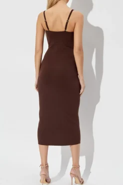 Cult Gaia BROWN Dress with top Jenny