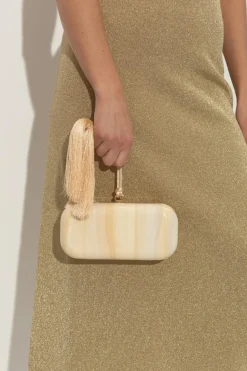 Cult Gaia cream Bag `Yasmin`