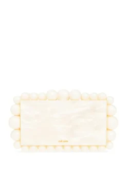 Cult Gaia cream āEosā clutch
