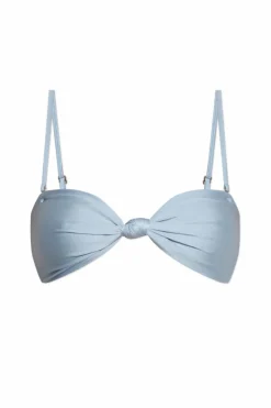 Cult Gaia light blue Swimsuit top