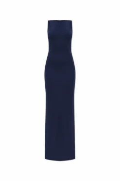 Cult Gaia NAVY BLUE Dress `Basha`