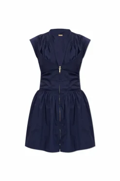 Cult Gaia NAVY BLUE Dress "Rocca"