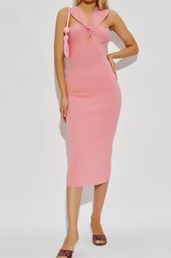 Cult Gaia PINK Dress "Dawnette"