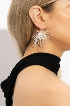 Cult Gaia SILVER 'Earrings "Damita"'