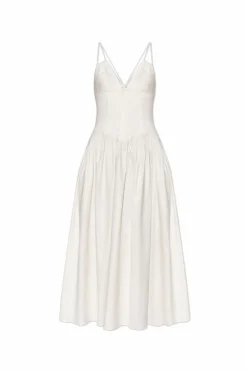 Cult Gaia WHITE Dress `Darcey`