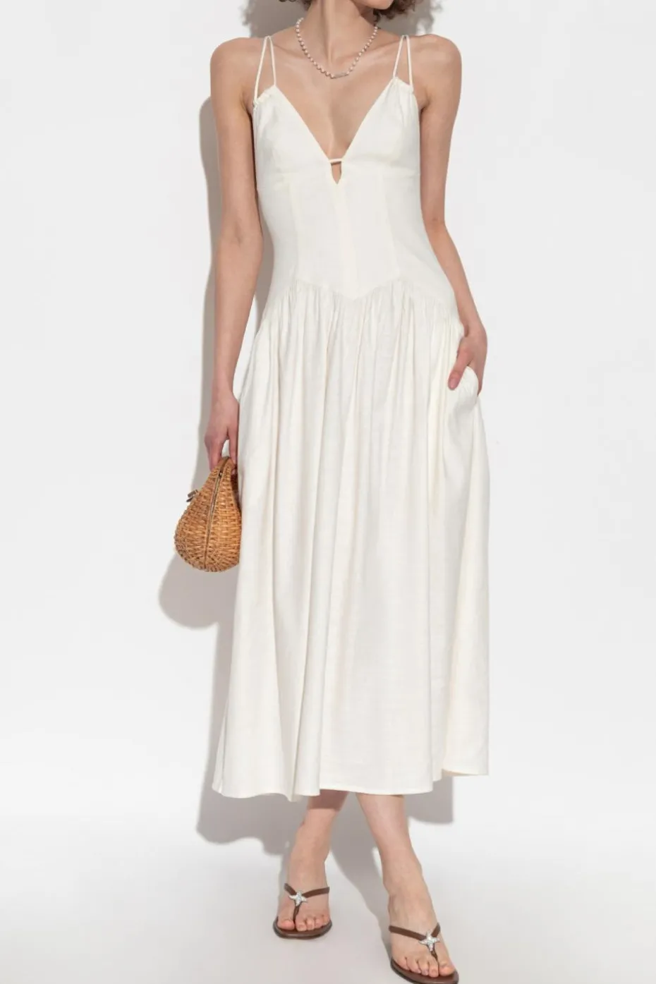 Cult Gaia WHITE Dress `Darcey`