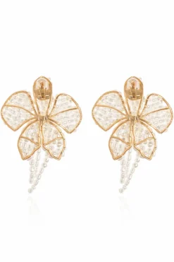 Cult Gaia WHITE Earrings
