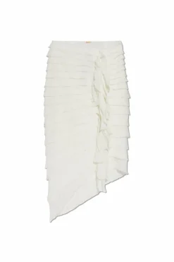 Cult Gaia WHITE Skirt Leo