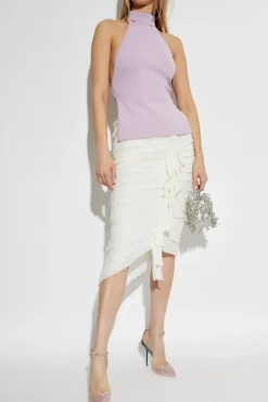 Cult Gaia WHITE Skirt Leo