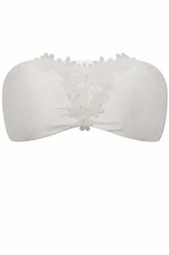 Cult Gaia WHITE Swimsuit top Ursula