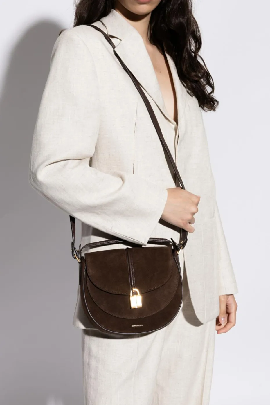 DeMellier BROWN Shoulder bag "Siena"