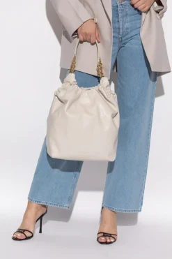 DeMellier cream Shoulder bag "Miami"