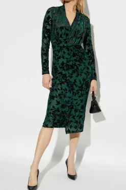 Diane Von Furstenberg GREEN Dress Tamra