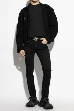 Diesel BLACK ‘2019 D-Strukt’ slim-fit jeans
