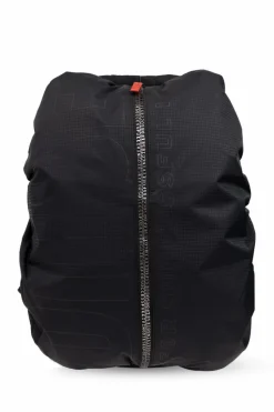 Diesel BLACK Backpack `ZIP-D ZIP-D BACKPACK`