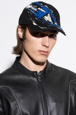 Diesel BLACK Baseball cap `C-EIFFEL`
