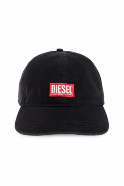 Diesel BLACK Baseball cap "CORRY-JACQ-WASH"